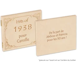 Le CD de Musique de l'Année de Naissance