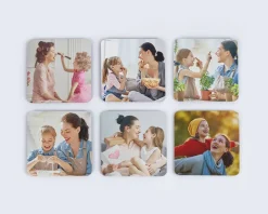 Lots de Sous-Verres Personnalisables - Photo