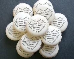 Macarons Coeur Famille