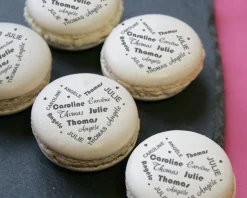 Macarons Coeur Famille
