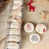 Macarons de Noël Personnalisables