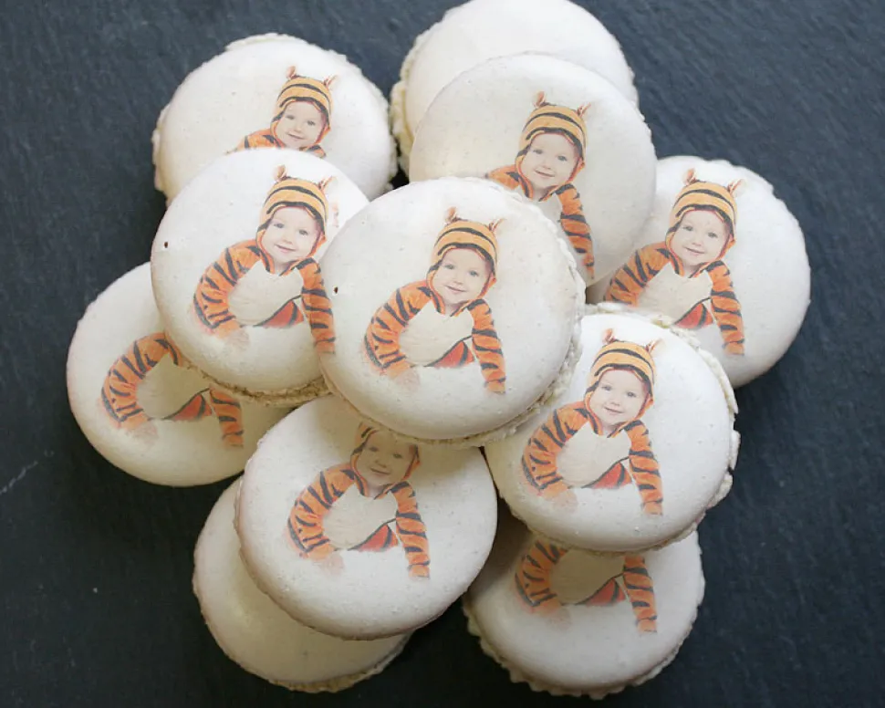 Macarons personnalisés Photo