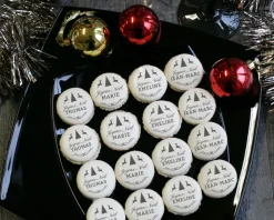 Macarons Table de Noël