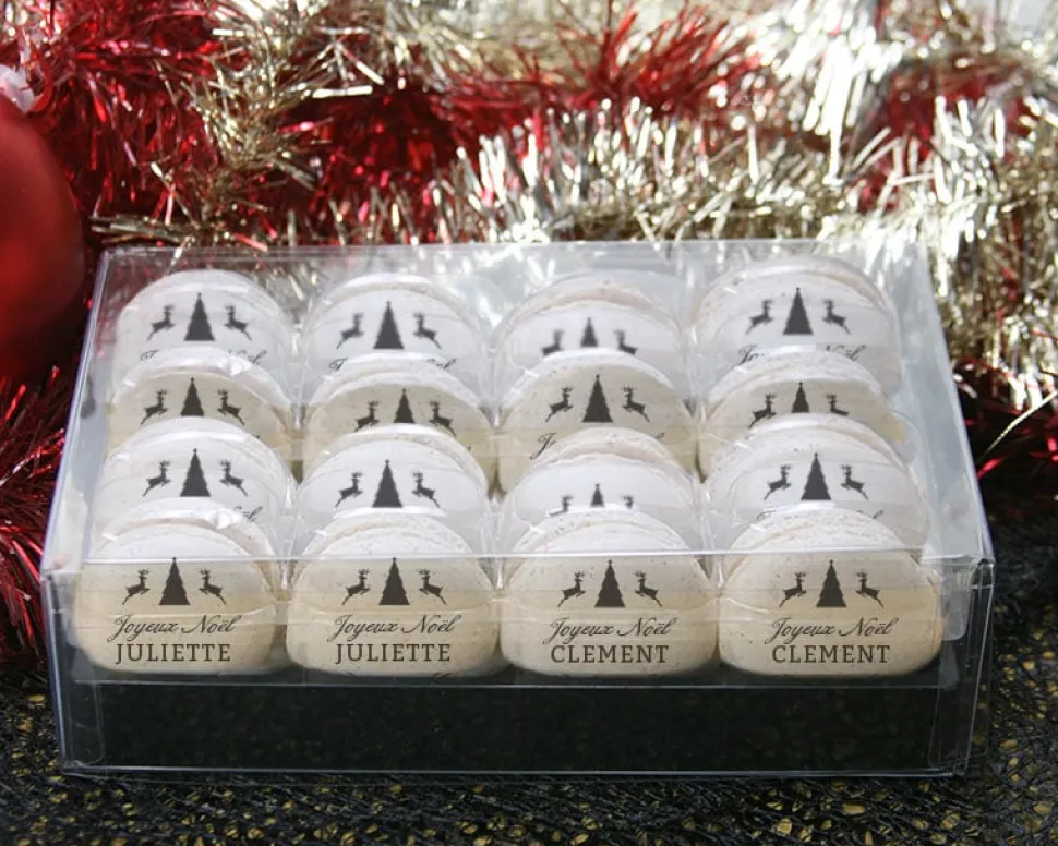 Macarons Table de Noël