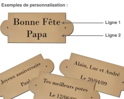 Magnum de bière personnalisé - Message