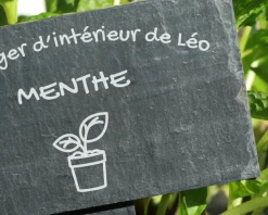 Mini-ardoise pour plante personnalisable - Potager