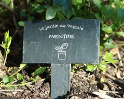 Mini-ardoise pour plante personnalisable - Potager
