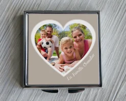 Miroir de sac Coeur Photo