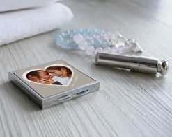 Miroir de sac Coeur Photo