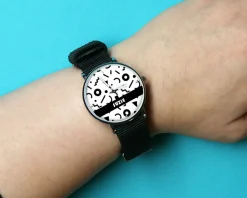 Montre duo Noir Message