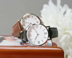 Montre femme message gravé