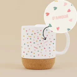 Mug en liège personnalisé - Message Secret