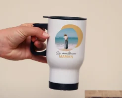 Mug isotherme personnalisé Photo et Message