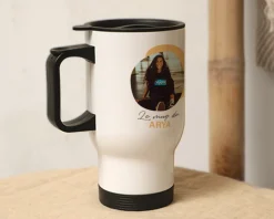 Mug isotherme personnalisé Photo et Message