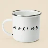 Mug émaillé personnalisé - Bande de potes