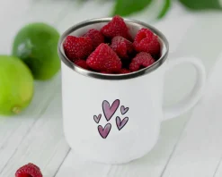 Mug émaillé personnalisé femme - Meilleure du monde