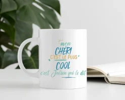 Mug personnalisé : Chéri le plus...