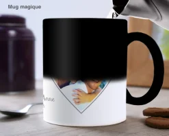 Mug personnalisé - Coeur Photo