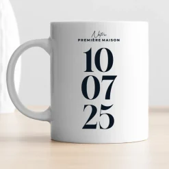 Mug personnalisé - Date Marquante
