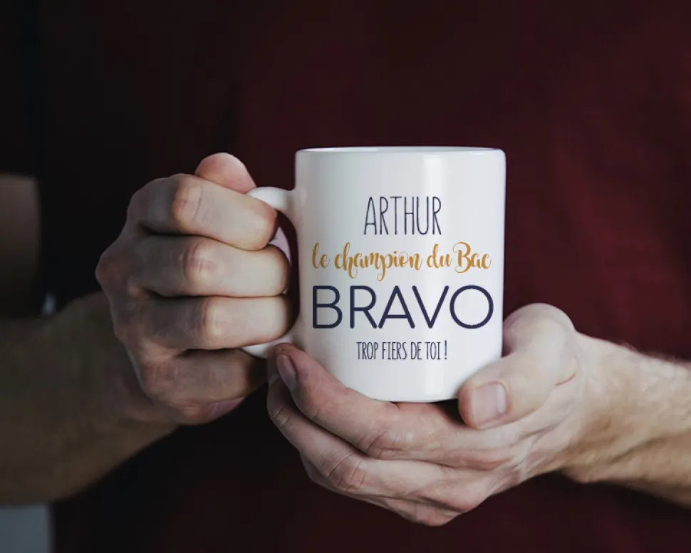 Mug personnalisé - Diplômé(e)