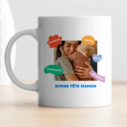 Mug personnalisé - Eclats de Couleurs