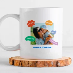 Mug personnalisé - Eclats de Couleurs