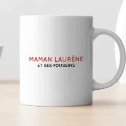 Mug personnalisé - Famille poussins