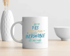 Mug personnalisé : Fils le plus...