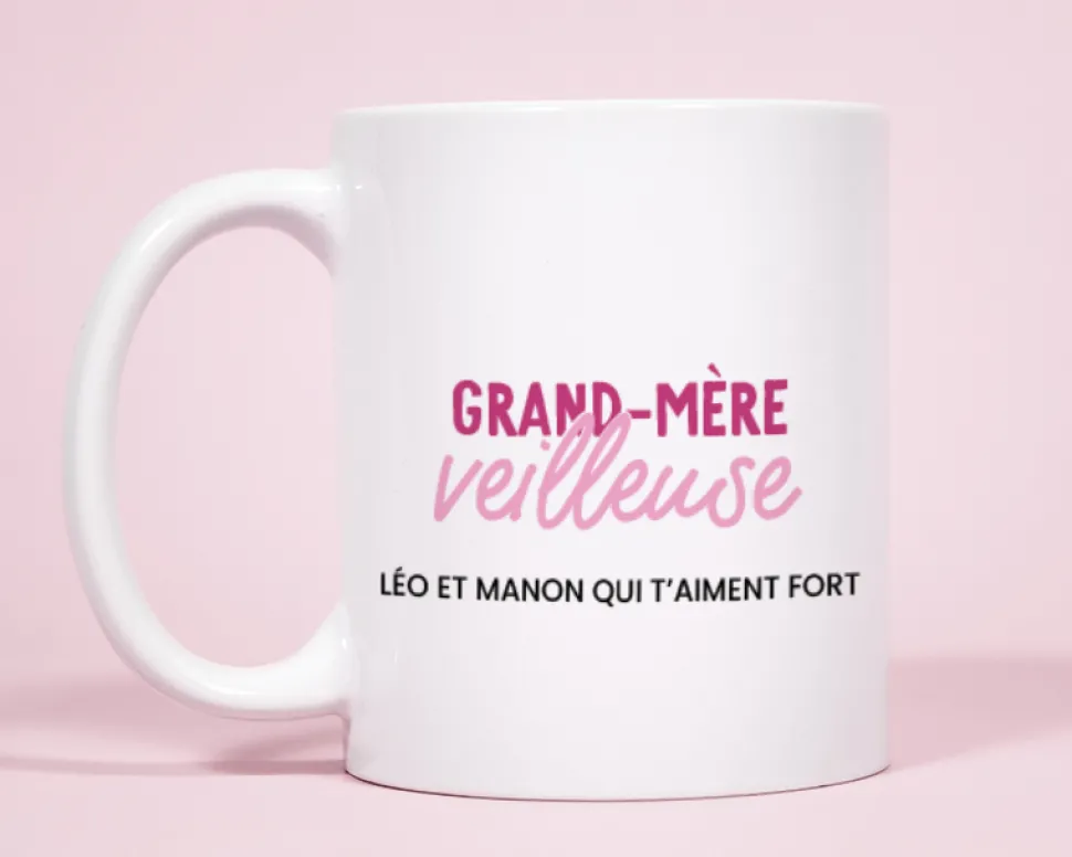 Mug personnalisé - Grand Mère-veilleuse