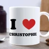 Mug personnalisé - I Love