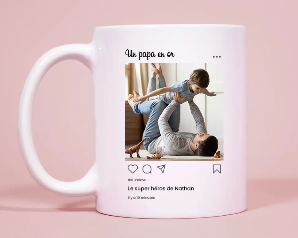Mug personnalisé - Instagram