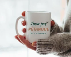 Mug personnalisé - J'peux pas j'ai pétanque