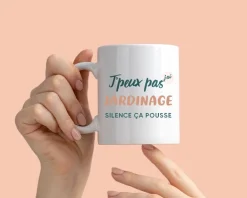 Mug personnalisé - J'peux pas j'ai jardinage
