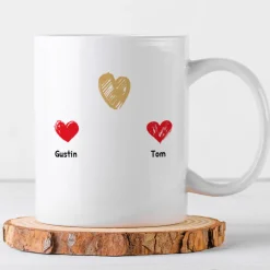 Mug personnalisé - Maman et ses petits coeurs