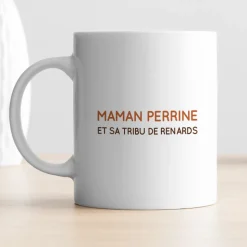 Mug personnalisé - Maman Renard et sa meute
