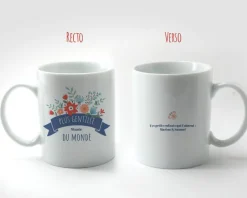 Mug personnalisé - Mamie Fleurie