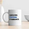 Mug personnalisé - Message Football