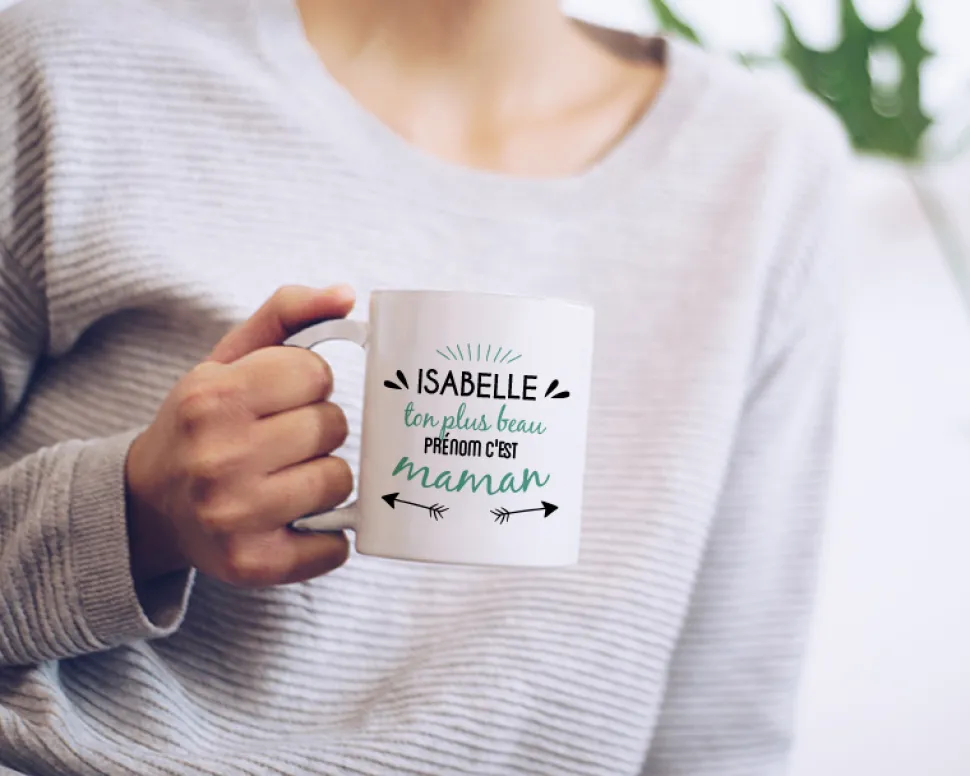 Mug personnalisé - Message positif