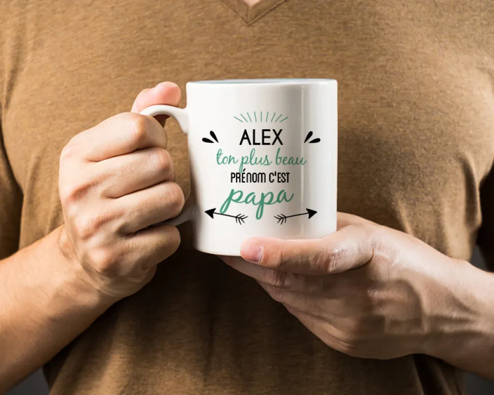 Mug personnalisé - Message positif