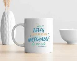 Mug personnalisé : Neveu le plus...