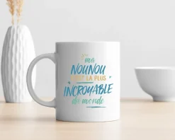 Mug personnalisé : Nounou la plus...