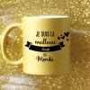 Mug personnalisé à paillettes - Meilleure du monde