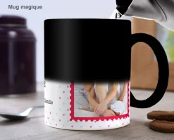 Mug personnalisé - Photo et Message