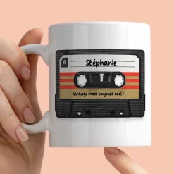 Mug personnalisé - Retro K7 audio