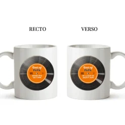 Mug personnalisé - Rétro Vinyle