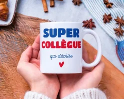 Mug personnalisé - Super Collègue