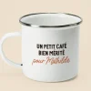 Mug personnalisé émaillé - Message
