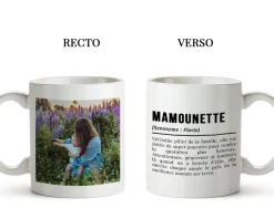 Mug personnalisé photo - Définition Maman