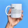 Mug personnalisé photo - Définition Papa