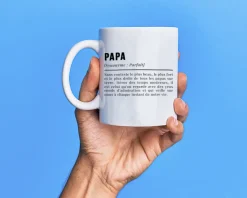 Mug personnalisé photo - Définition Papa
